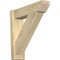 Ekena Millwork Traditional Slat Rough Sawn Outlooker, Douglas Fir, 6"W x 22"D x 22"H OUT06X22X22TRA06RDF - alternate 1